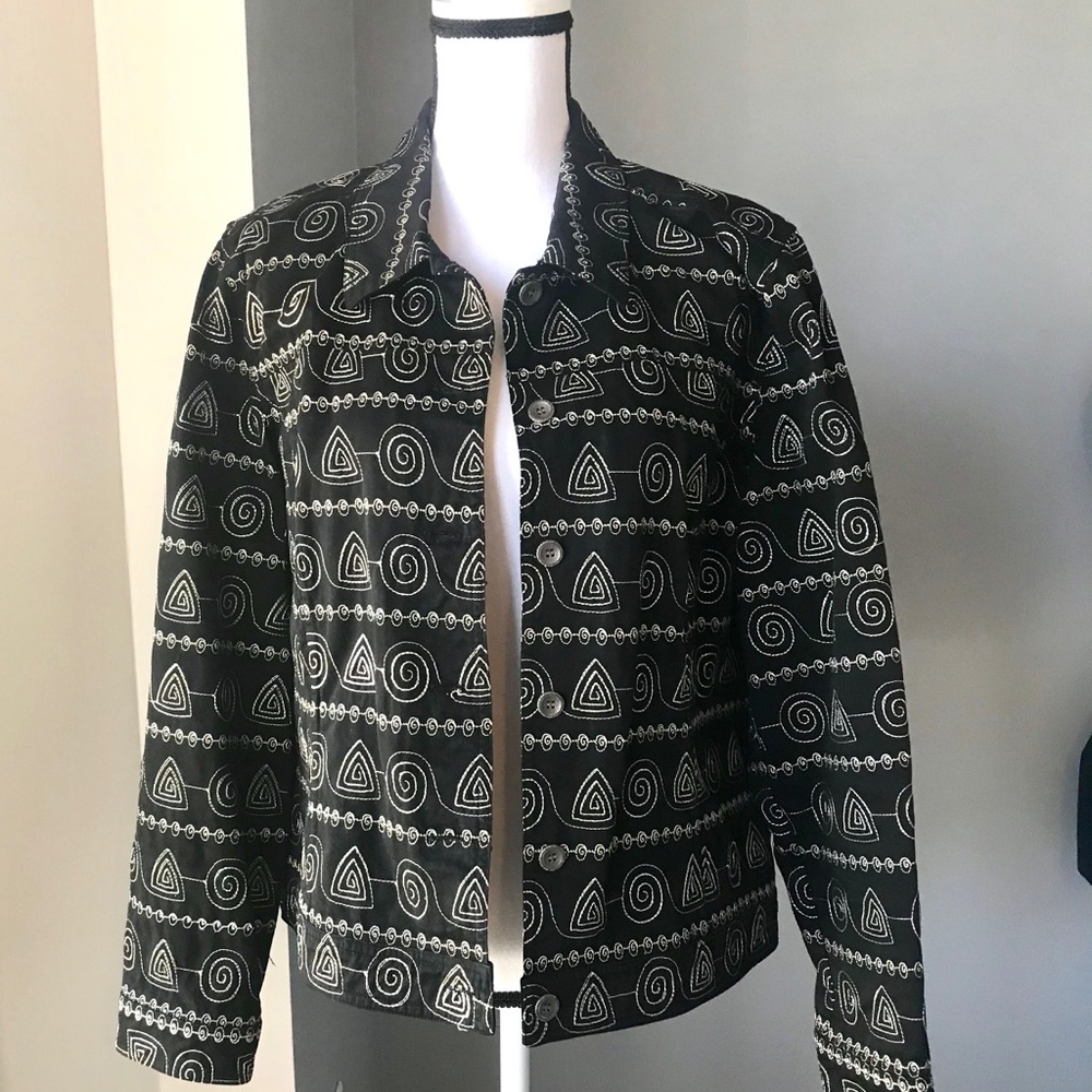 Embroidered Jacket - Like New!